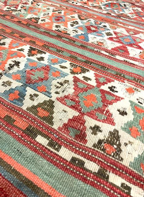 vintage colorful kilim / 25957 | WOVEN